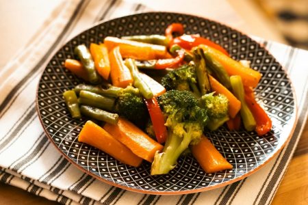 Cooked vegetables